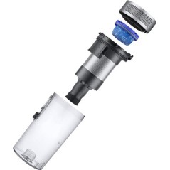 "Samsung Jet 75E Pro VS20B75ADR5 Handheld Vacuum Cleaner - Powerful 200W, 08L Capacity, Sleek Silver Design - Elevate Your Clean